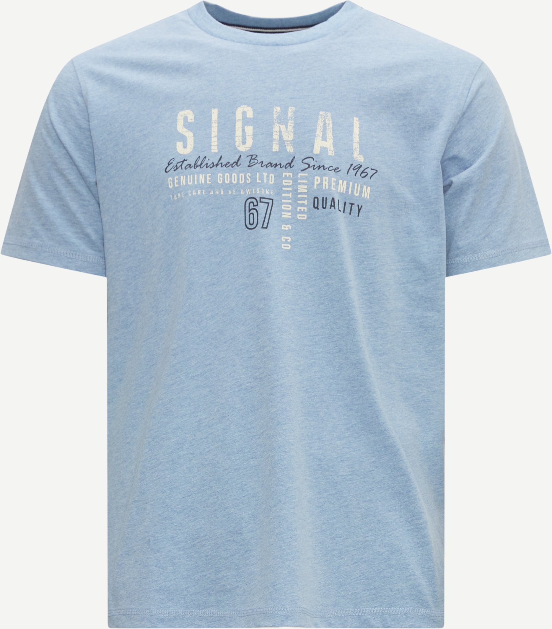 Signal T-shirts ANTON 23 Blå